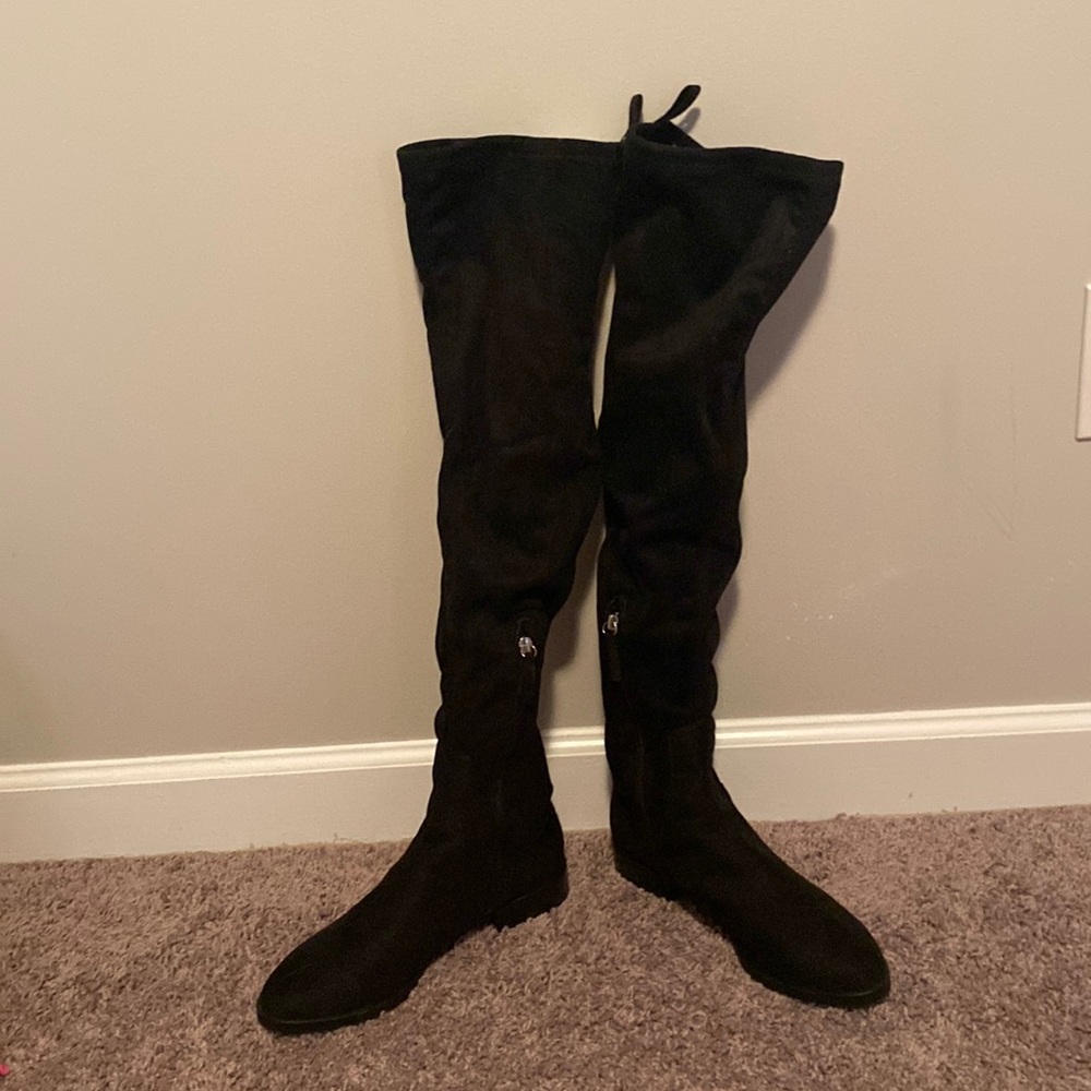Zara over the knee bootS